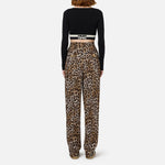 Maglia cropped con bande logo MK55S46E2 685 ELISABETTA FRANCHI 