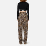 Maglia cropped con bande logo MK55S46E2 685 ELISABETTA FRANCHI 