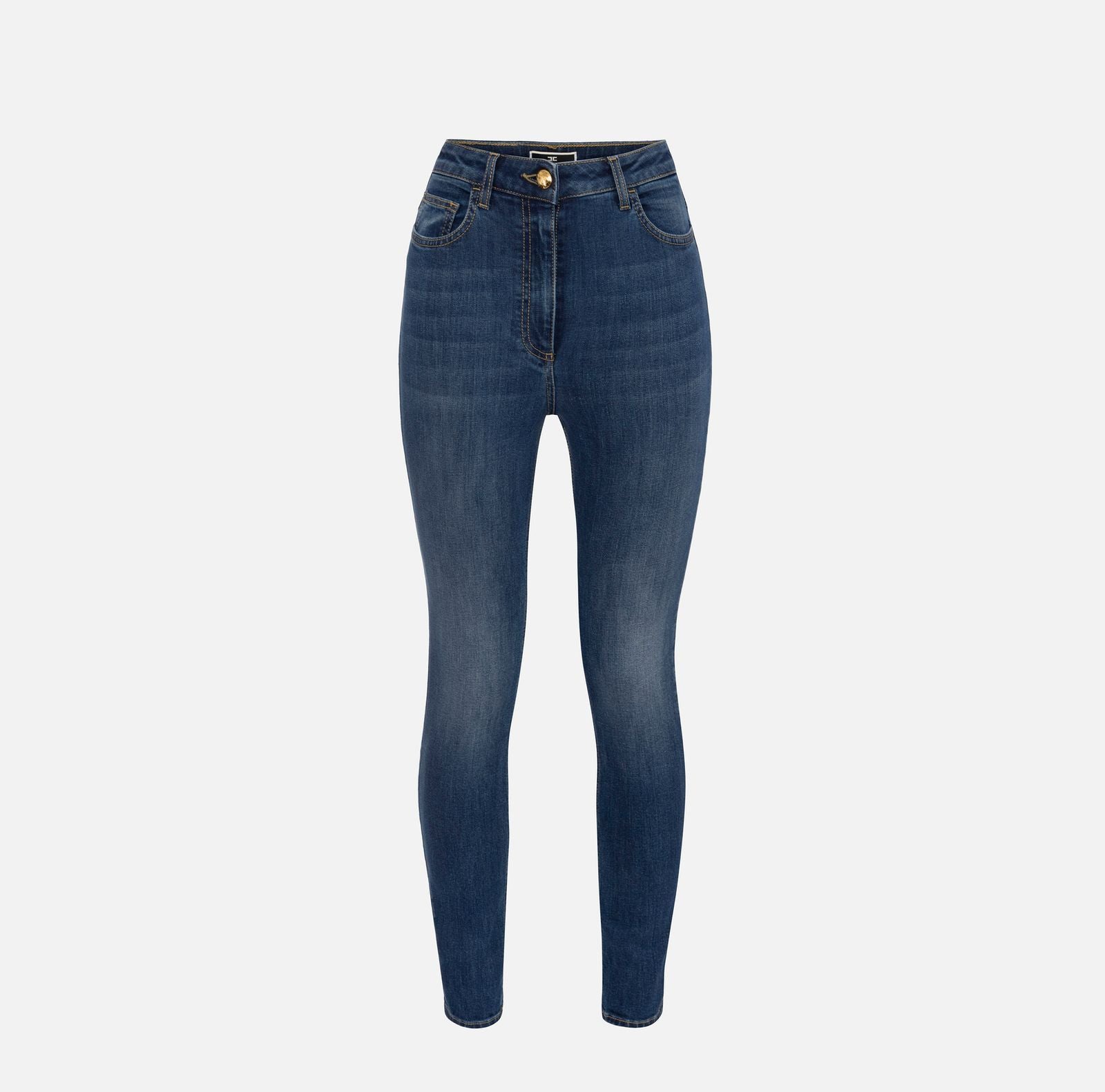 Jeans skinny vita alta - Elisabetta Franchi PJ68S46E2 104 ELISABETTA FRANCHI 