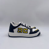 Sneakers in pelle logo bicolor - Elisabetta Franchi SA40G46E2 314 ELISABETTA FRANCHI 