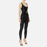 Tuta in lycra lucida - Elisabetta Franchi TU01446E2 110 ELISABETTA FRANCHI 