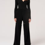 Pantalone ampio a palazzo con coulisse FJ24WV3006 K45901060 FRACOMINA 