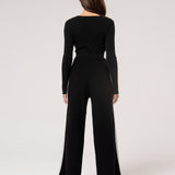 Pantalone ampio a palazzo con coulisse FJ24WV3006 K45901060 FRACOMINA 