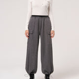 Pantalone in tessuto con effetto metallico FJ24WVC002 J429Q7389 FRACOMINA 