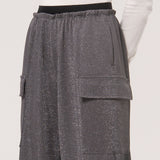 Pantalone in tessuto con effetto metallico FJ24WVC002 J429Q7389 FRACOMINA 