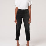 Jeans mom fit in denim con lavaggio scuro FP24WVD005 D45093H21 FRACOMINA 