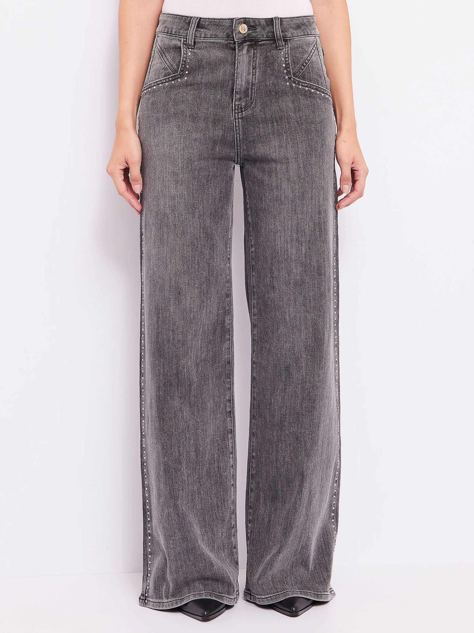 Jeans con strass 421BD26010 00 GAUDI' 