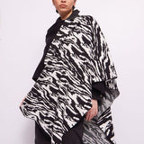 Mantella animalier in maglia 421BD33002 4250350 GAUDI' 