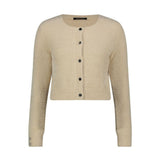 Cardigan corto in filato pelliccetta 421BD53025 2291 GAUDI' 