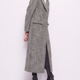 Cappotto lungo monopetto in misto lana 421FD35013 421025-01 GAUDI' 