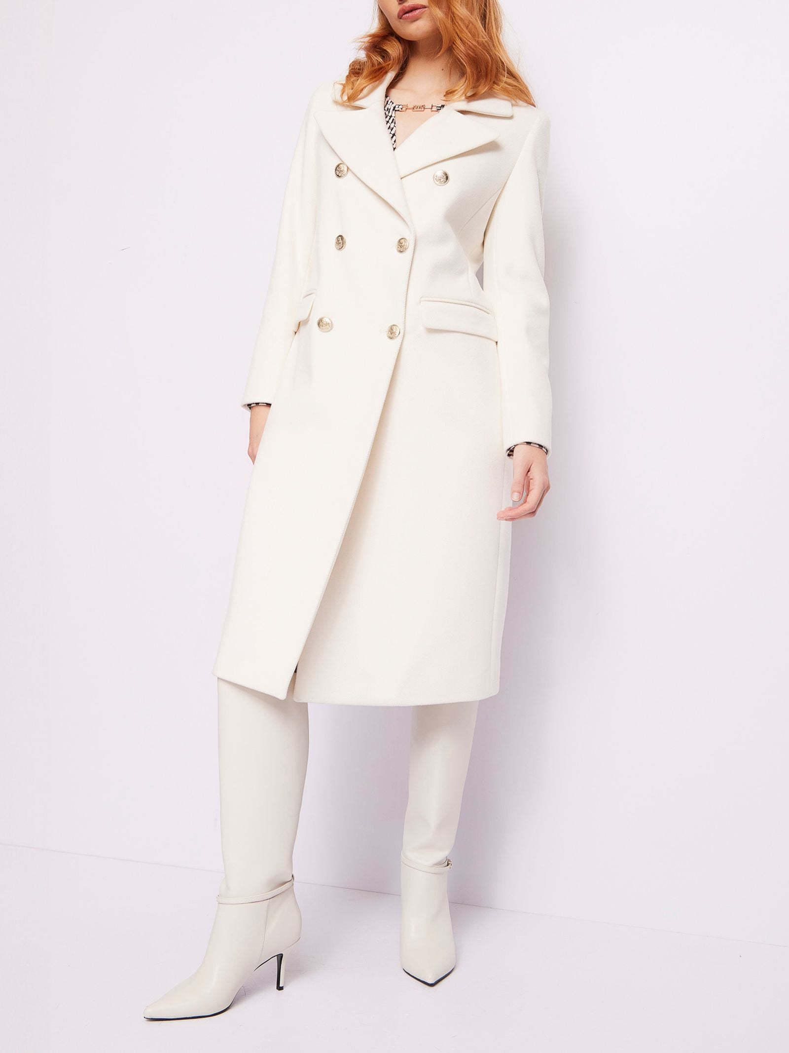 Cappotto lungo doppiopetto 421FD35015 3213 GAUDI' 
