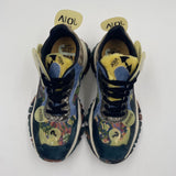 Sneakers verde blu e gialle 033-8004 VERDE JOIAPARIS 
