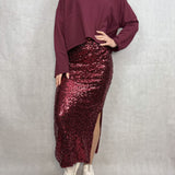 T- shirt manica lunga 8793 BORDEAUX OFELIA 