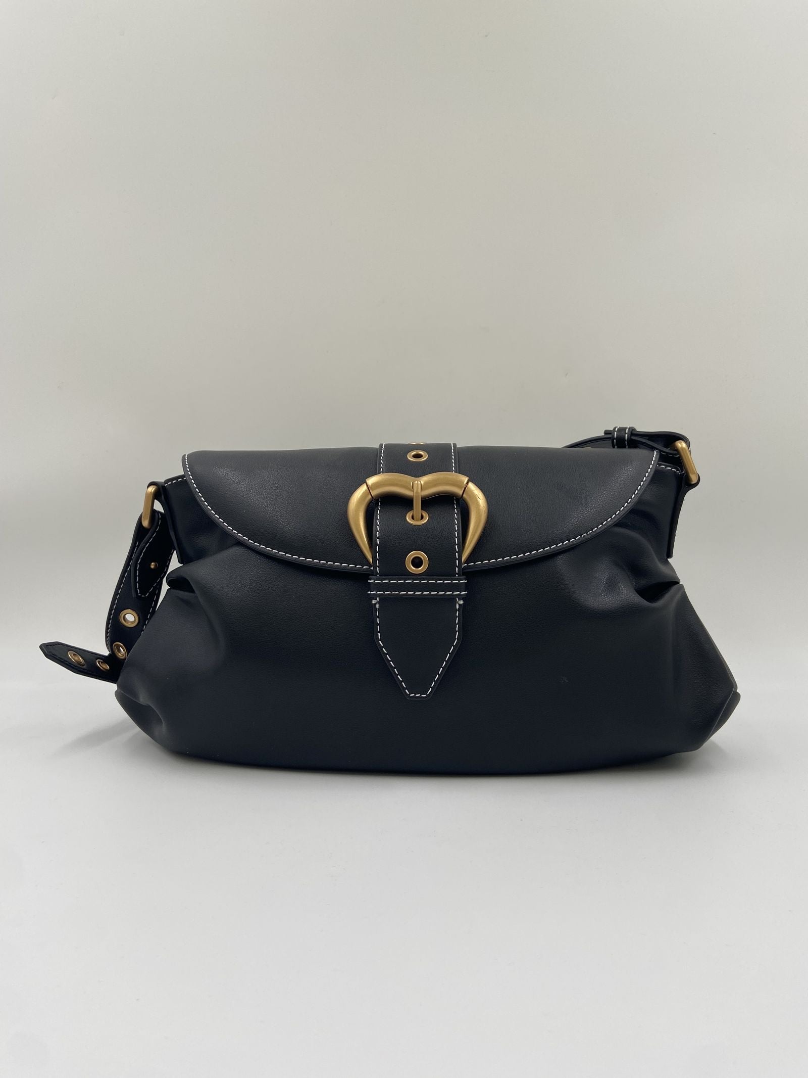 Borsa a spalla Jolene con fibbia a cuore 102801-A1W9 Z99Q PINKO 