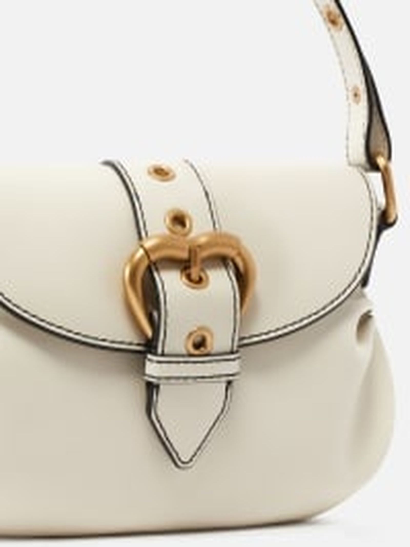 Borsa a spalla Jolene con fibbia a cuore 102802-A1W9 Z14Q PINKO 