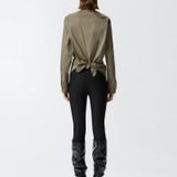 Camicia in popeline stretch 103708-A26U X51 PINKO 