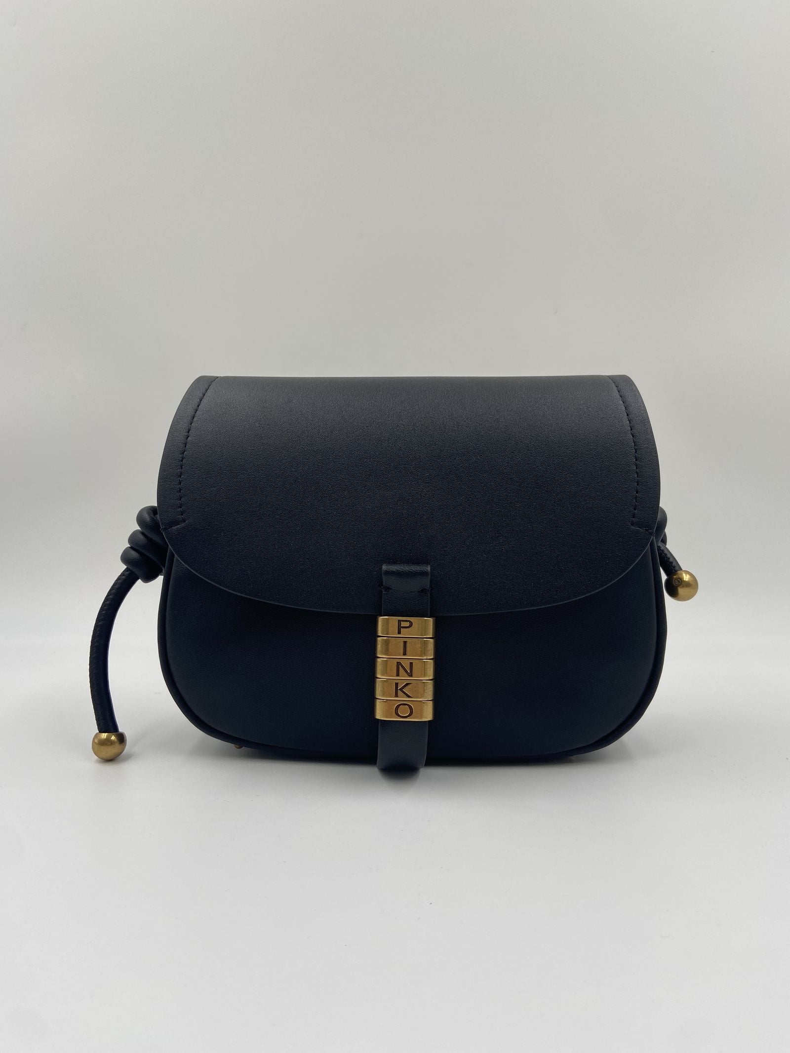 Borsa piccola a tracolla con nodi 103831-A1ZX Z99Q PINKO 