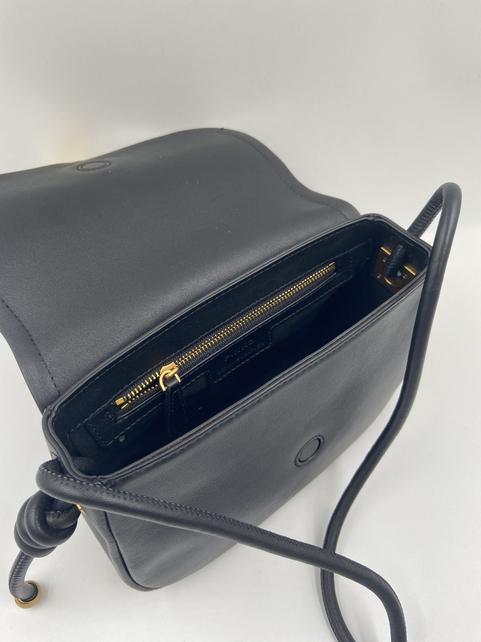 Borsa piccola a tracolla con nodi 103831-A1ZX Z99Q PINKO 