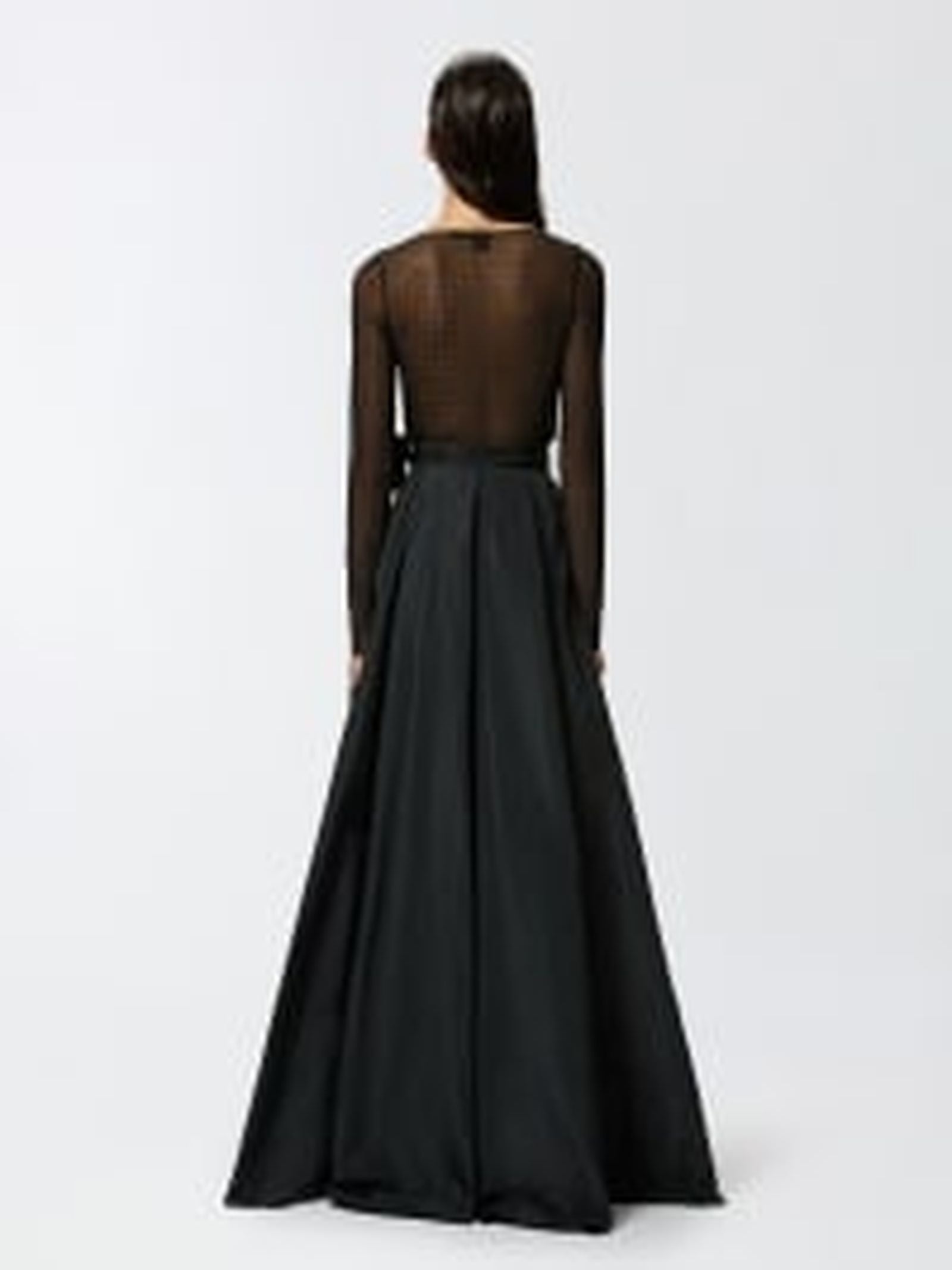 Maglia in tulle con strass - Pinko 103911-A220 Z99 PINKO 