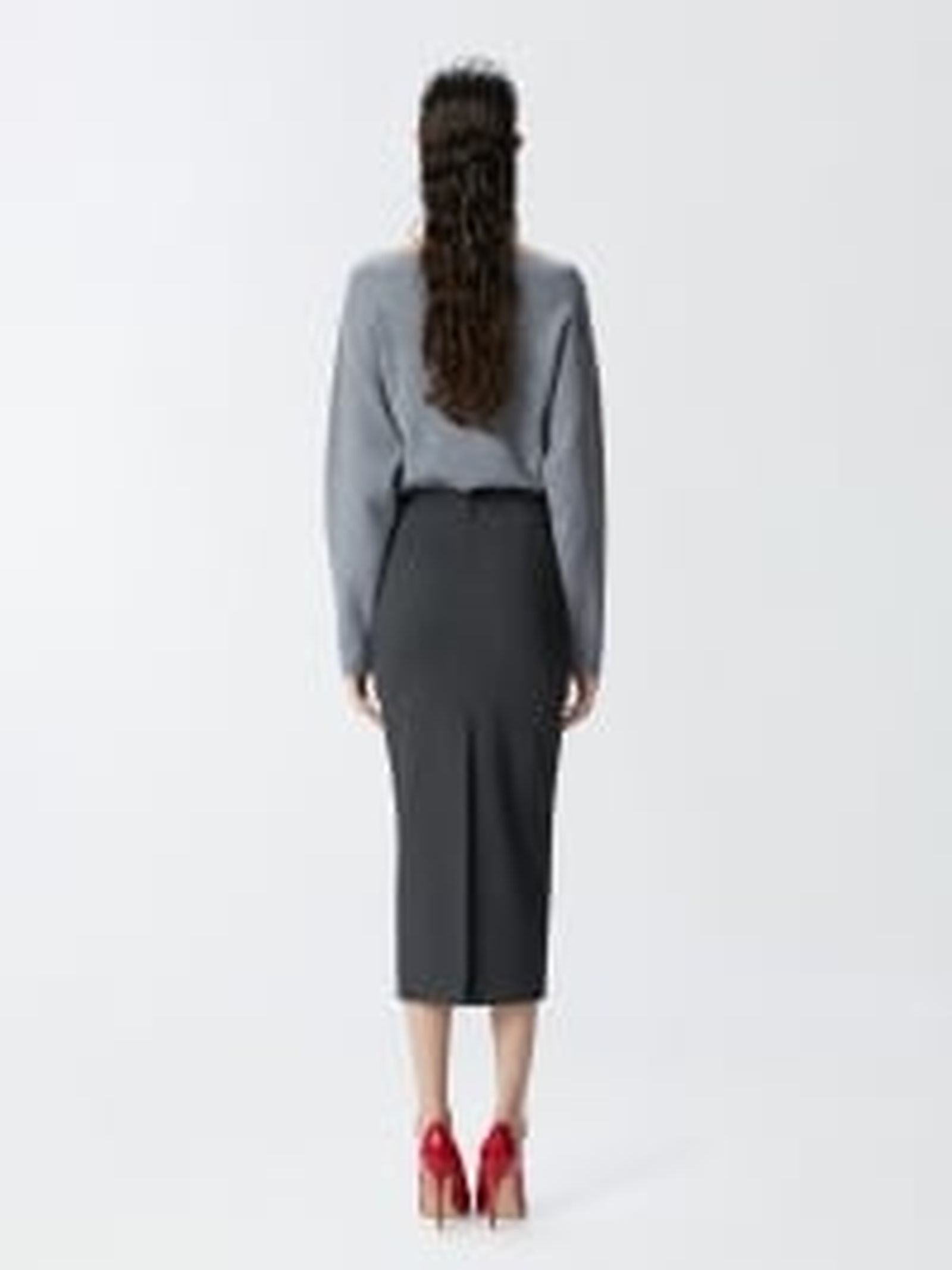 Gonna lunga a matita con spacco - Pinko 104135-A15M I76 PINKO 