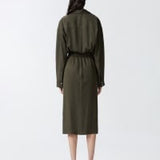 Abito midi chemisier con cintura - Pinko 104147-A24 X86 PINKO 