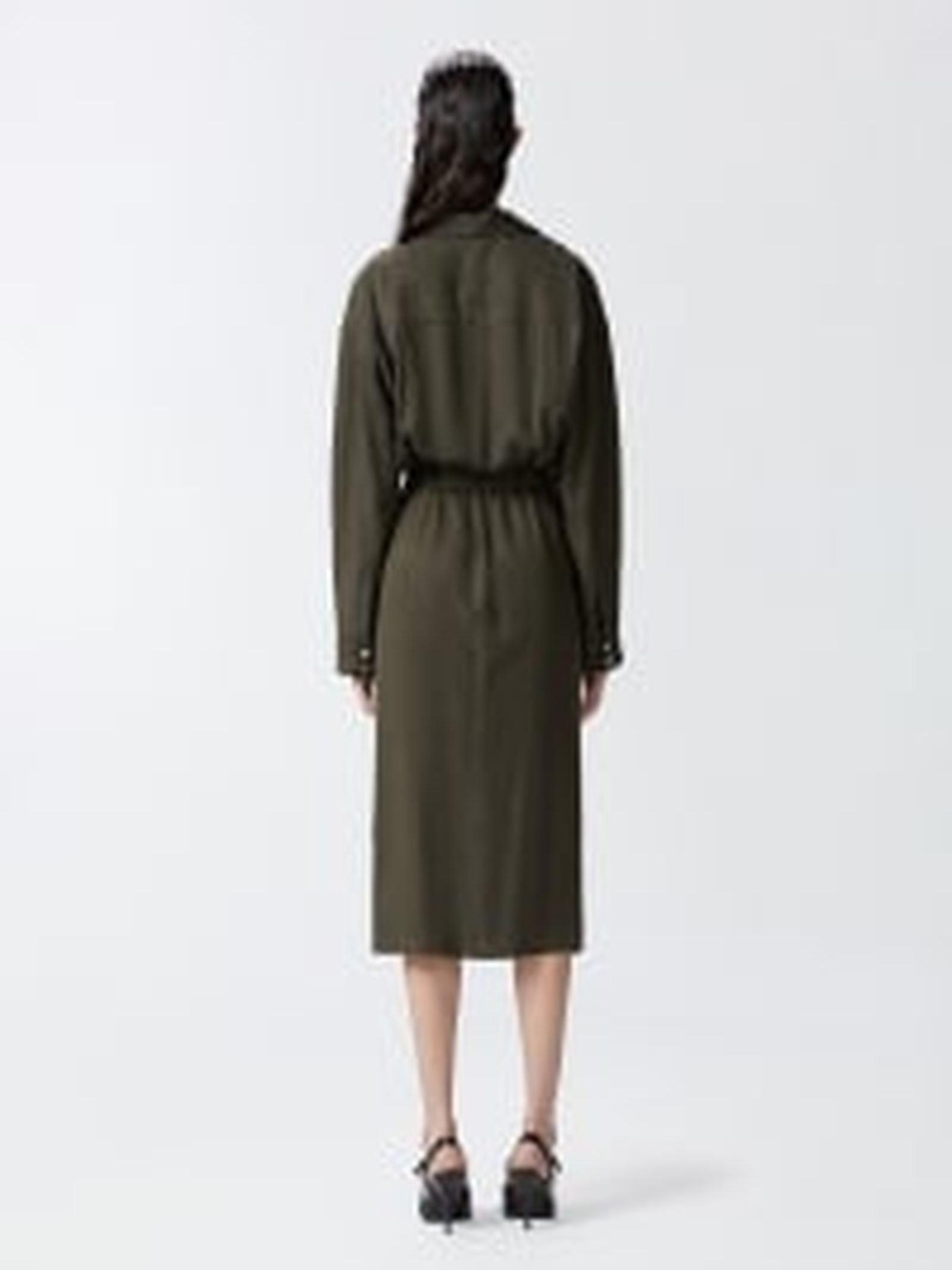 Abito midi chemisier con cintura - Pinko 104147-A24 X86 PINKO 