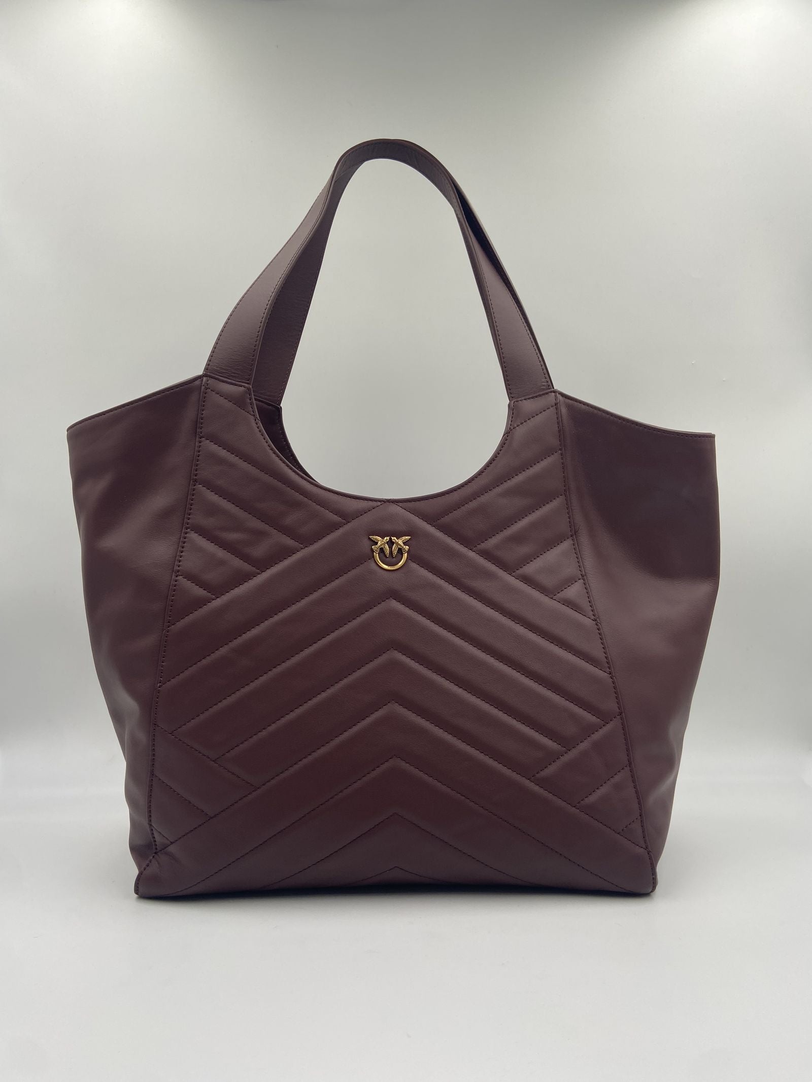 Borsa shopping trapunta puzzle 104536-A29Y L86Q PINKO 