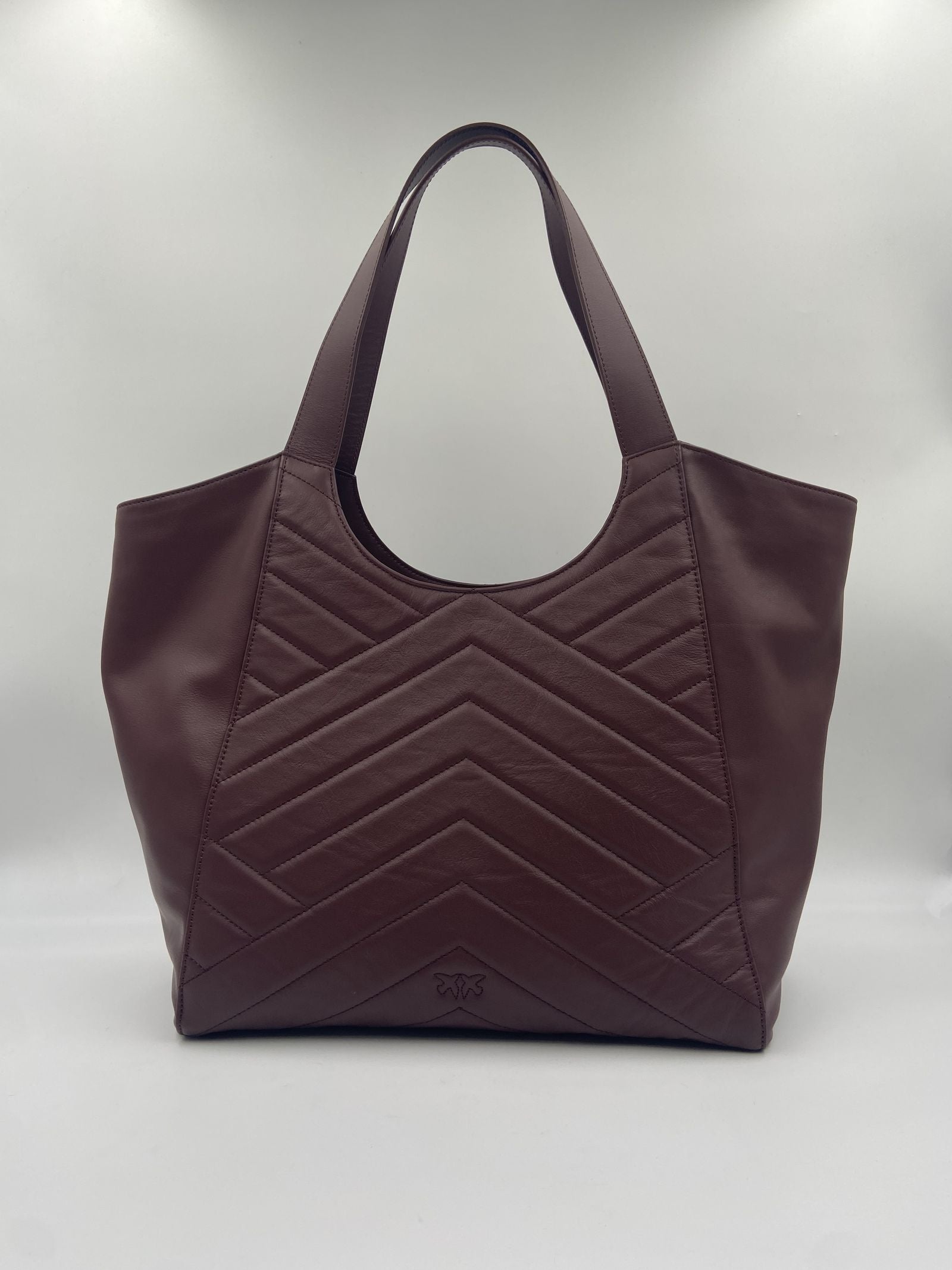 Borsa shopping trapunta puzzle 104536-A29Y L86Q PINKO 