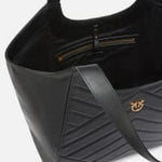 Borsa shopping trapunta puzzle 104536-A29Y Z99Q PINKO 