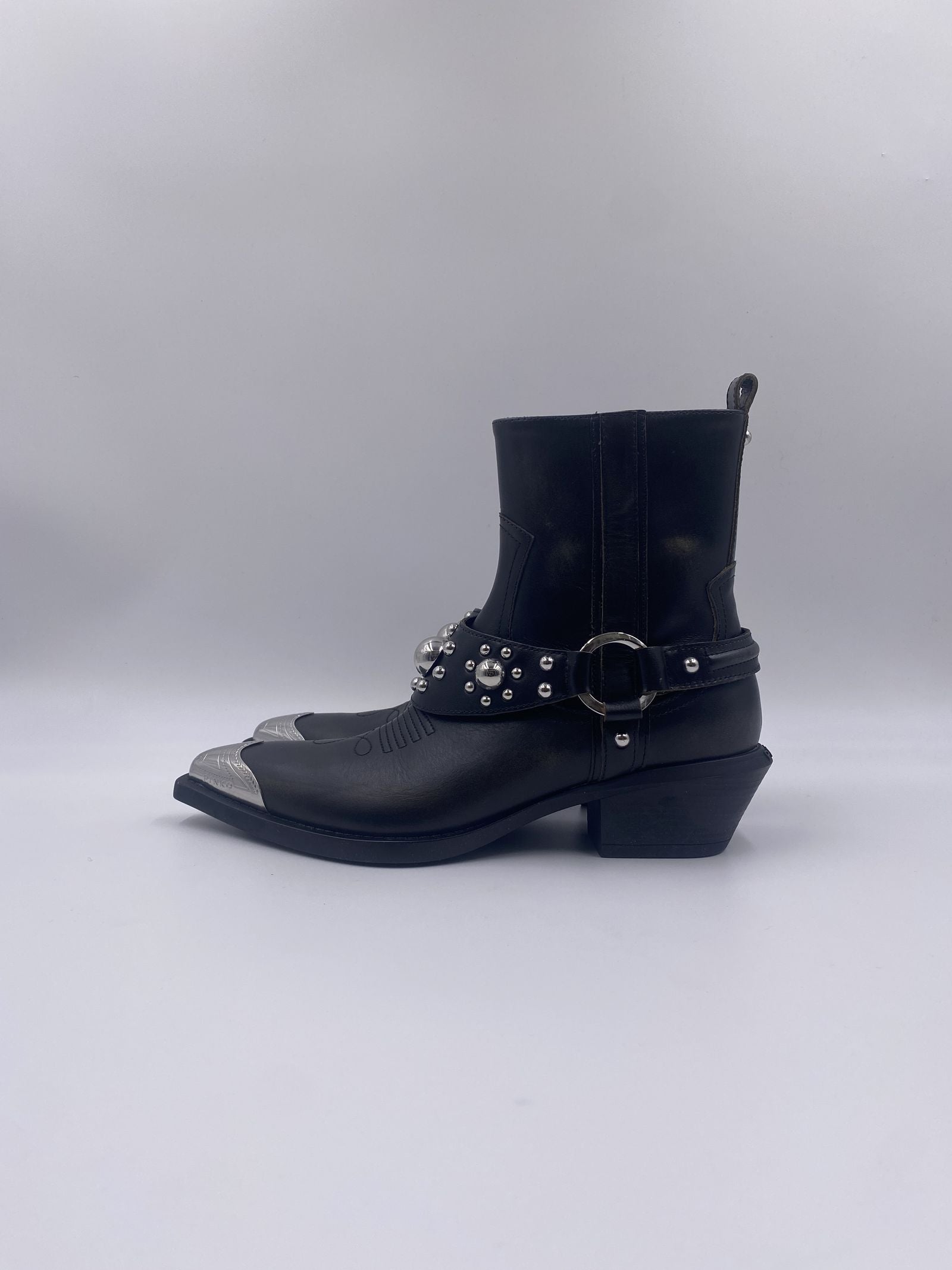 Stivale texano con punta metallica - Pinko SD0195P056 Z99 PINKO 