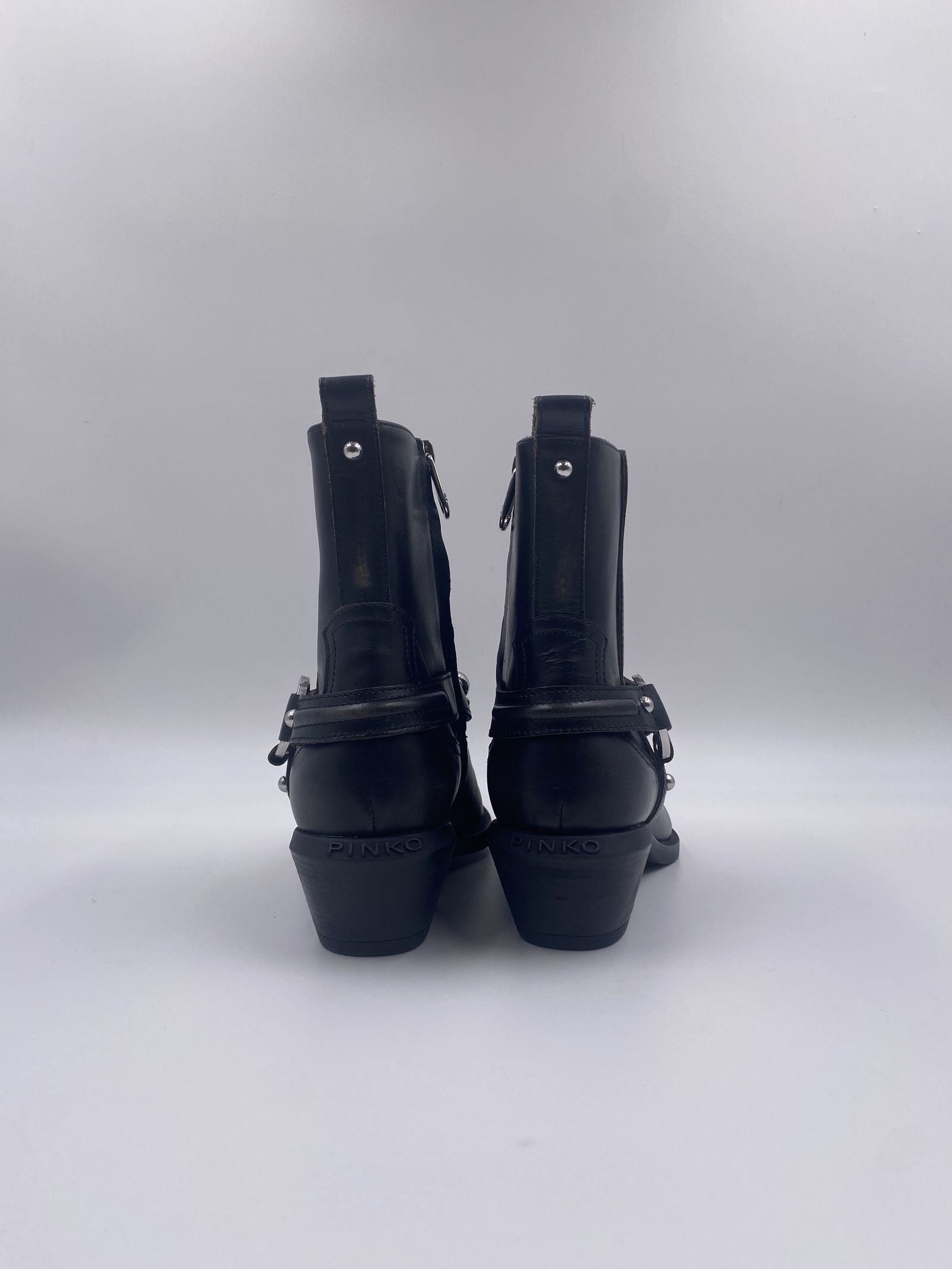 Stivale texano con punta metallica - Pinko SD0195P056 Z99 PINKO 
