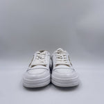 Sneakers tennis in pelle con dettagli metallizzati SS0049P035 ZHC PINKO 