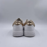 Sneakers tennis in pelle con dettagli metallizzati SS0049P035 ZHC PINKO 