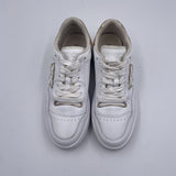 Sneakers tennis in pelle con dettagli metallizzati SS0049P035 ZHC PINKO 