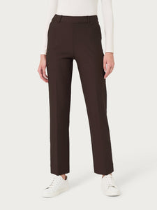 Pantalone gamba dritta in tessuto Compact - Ragno
