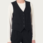 Gilet quattro bottoni in tessuto Compact - Ragno DL20GL FW24 020 RAGNO 