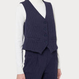 Gilet gessato quattro bottoni - Ragno DL69GL FW24 489MF RAGNO 