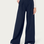 Pantalone a palazzo con pinces in tessuto Compact Light - Ragno DO68PA FW24 078 RAGNO 