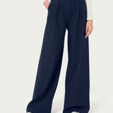 Pantalone a palazzo con pinces in tessuto Compact Light - Ragno DO68PA FW24 078 RAGNO 