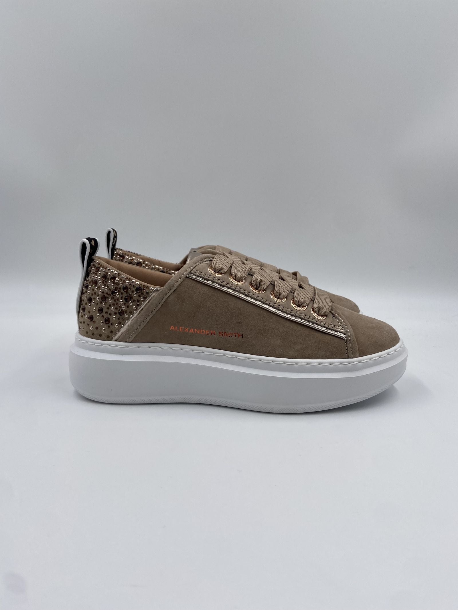 Sneakers Wembley Woman Full Strass - Alexander Smith ASBCWYW0510 CML ALEXANDER SMITH 