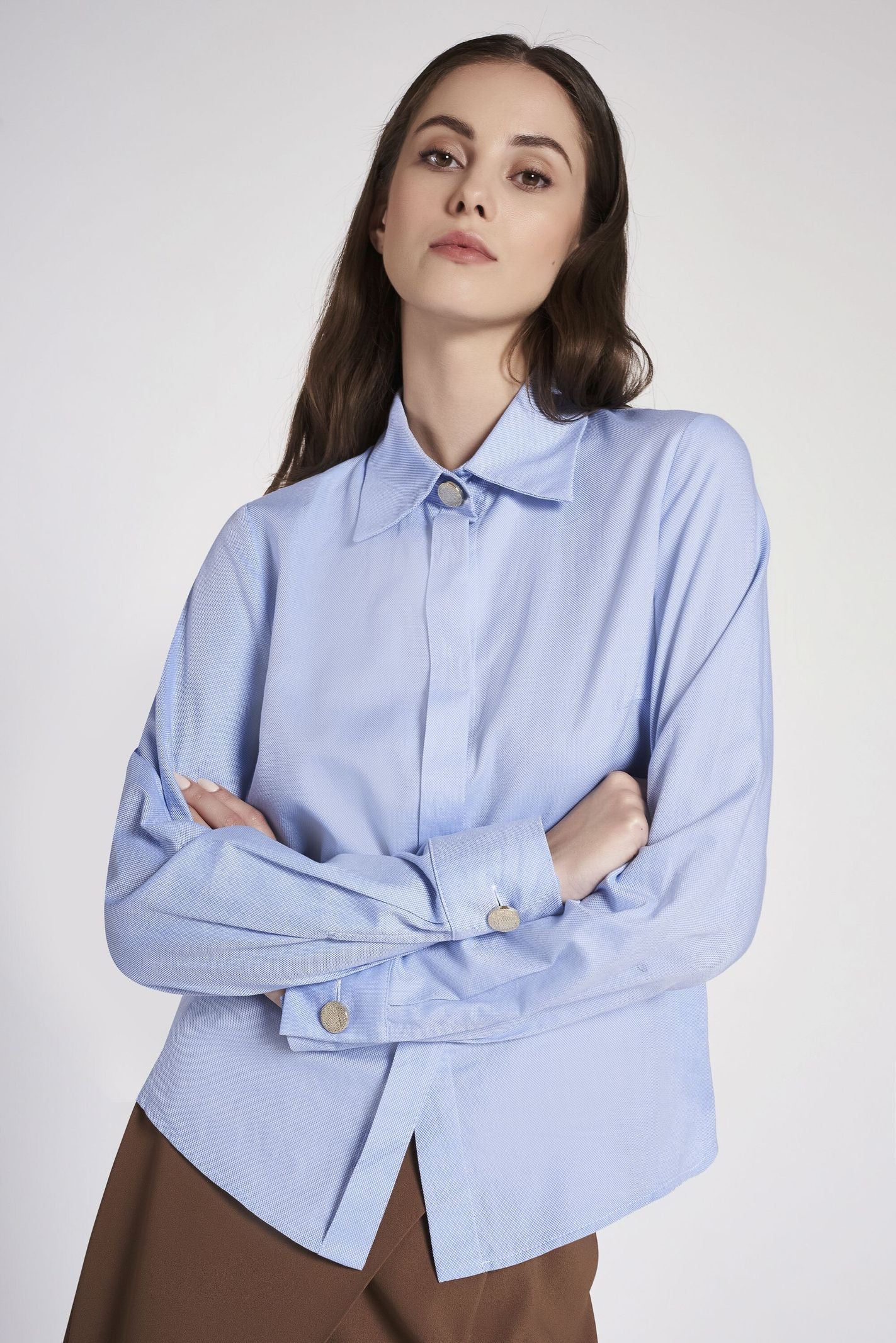 Camicia Oxford - Carla G ENAB11D3 11 CARLA G. 