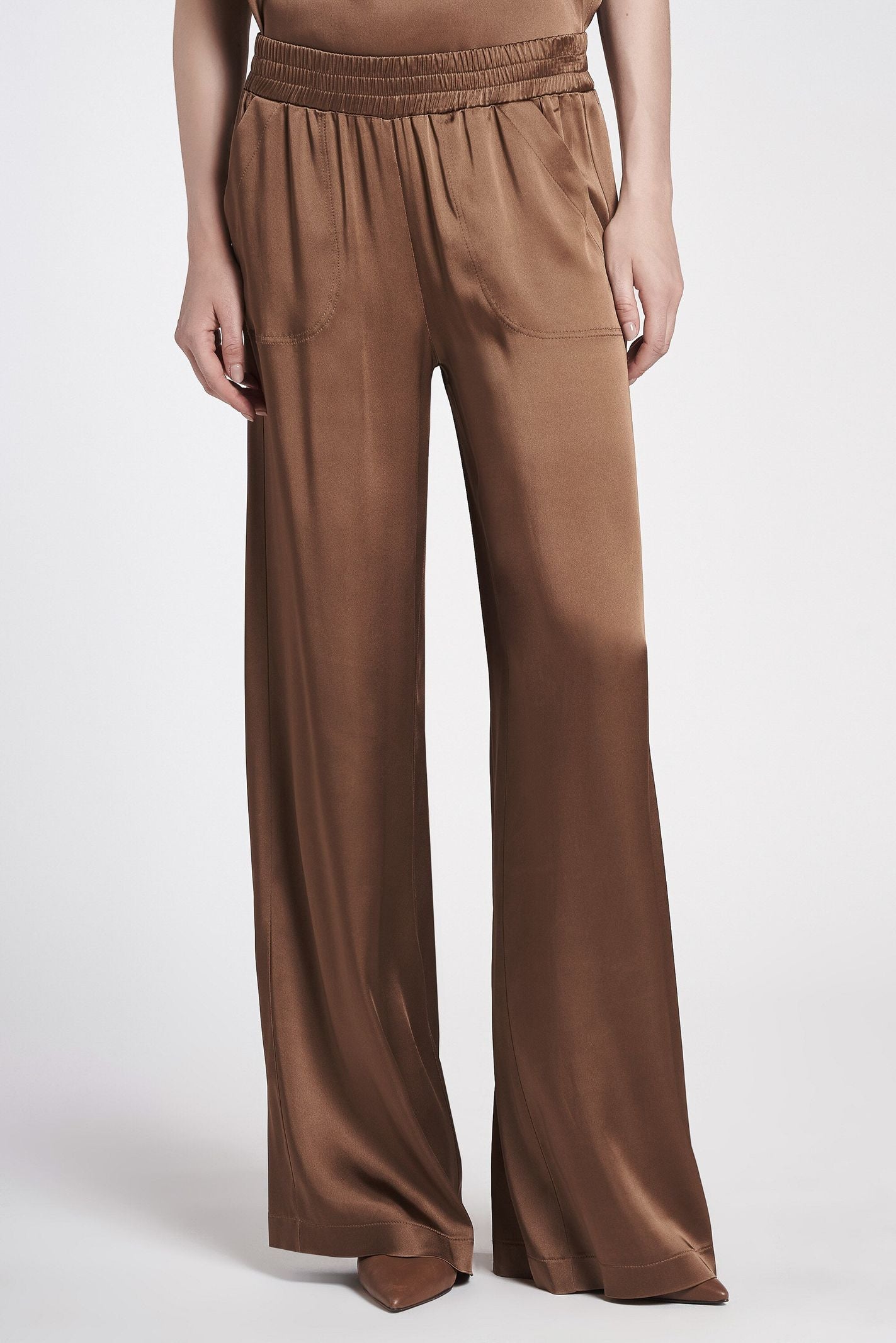 Pantalone in raso - Carla G PAFE12D3 08 CARLA G. 