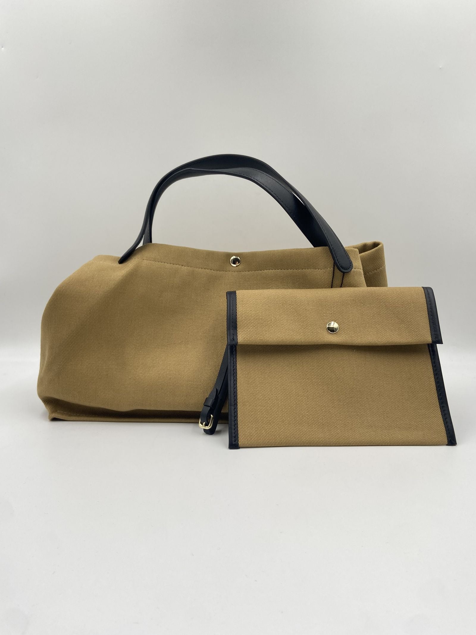 Borsa con pochette coordinata - Eleh EBFW25007 SENAPE ELEH 