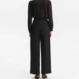 Pantaloni con tessuto sovrapposto - Eleh EFW250183 NERO ELEH 