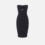 Abito con dettagli à jour - Elisabetta Franchi AM05B56E2 110 ELISABETTA FRANCHI 