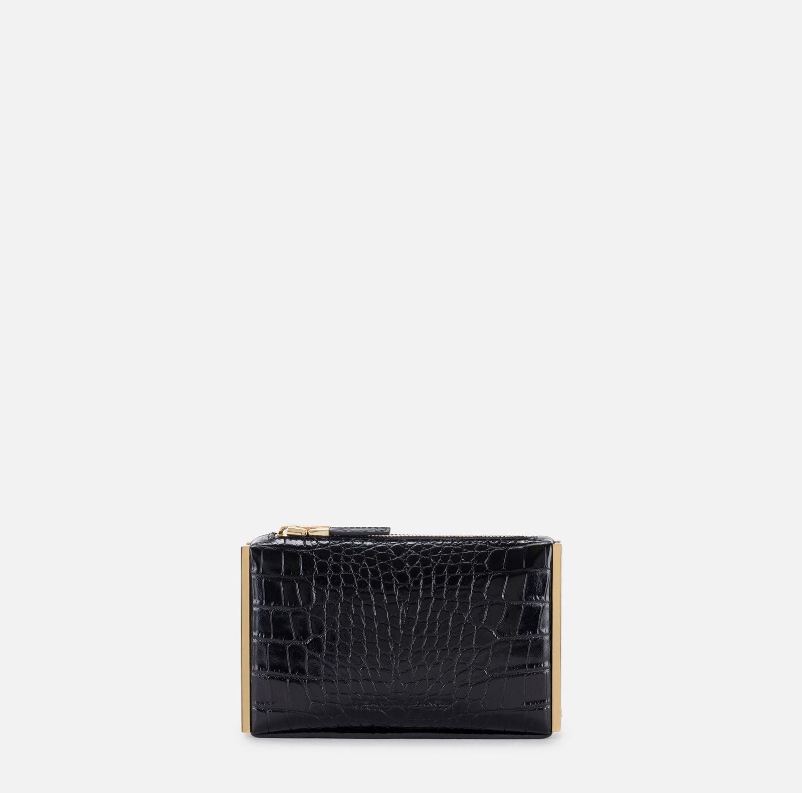 Clutch con zip - Elisabetta Franchi BS51A56E2 110 ELISABETTA FRANCHI 