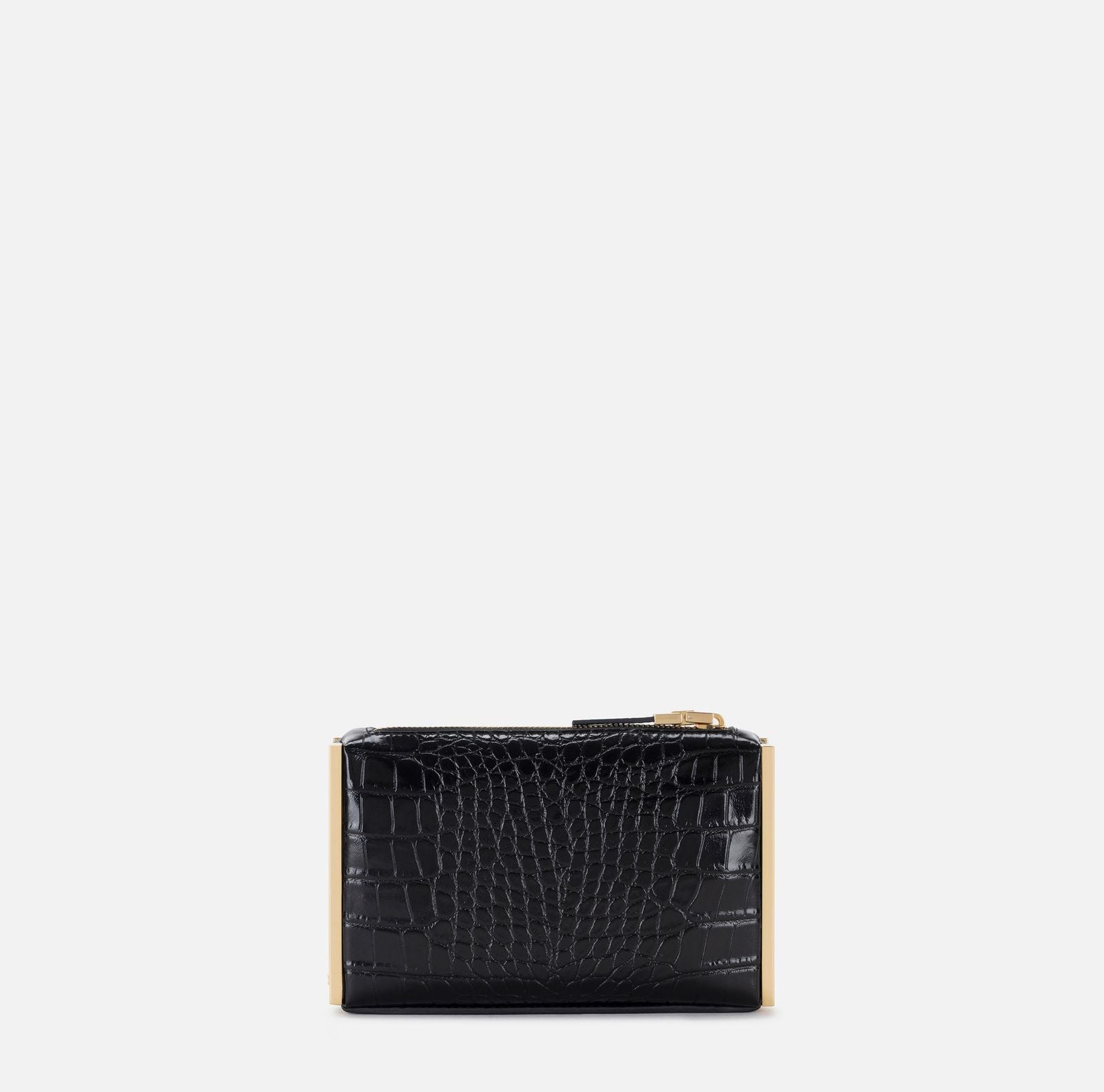 Clutch con zip - Elisabetta Franchi BS51A56E2 110 ELISABETTA FRANCHI 