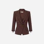 Giacca doppio petto - Elisabetta Franchi GI17456E2 EA3 ELISABETTA FRANCHI 