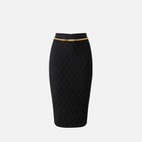 Gonna a rombi - Elisabetta Franchi GK20B56E2 110 ELISABETTA FRANCHI 