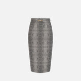 Gonna stampa pitone - Elisabetta Franchi GO14157E2 110 ELISABETTA FRANCHI 
